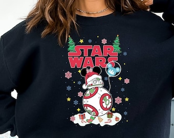 Star Wars Sweatshirt, Christmas Sweatshirt, Disney Sweatshirt, Darth Vader Shirt, Storm Trooper, Star Wars Gifts, Disney Christmas Tee
