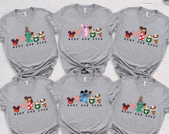 Best Day Ever Shirt, Stitch Shirt, Angel Shirt, Lilo Shirt, Disney Trip Shirt, Family Vacation Shirt, Disney Snacks Shirt, Holiday Shirt