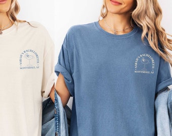 Personalized Bride T-shirt, Custom Bride Tee, Bridal Party Tee, Wedding Shirt, Bridesmaid Tshirt, Bride Squad Shirts, Comfort Colors