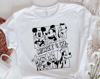 Disney Characters T-shirt, Family Vacation Shirt, First Disney Trip Shirt, Disney Kids Shirt, Disneyland Vacation Shirt, Gift for Kids