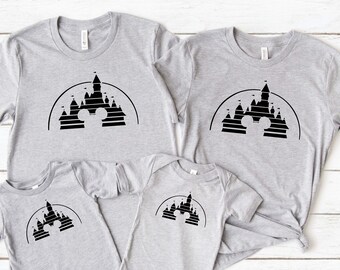 Family Disney Vacation Shirts, Disneyworld Shirt, Mickey Mouse Shirt, Disney Castle Shirt, Holiday Shirt, Gift For Family, Travel Shirt