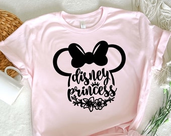Disney Princess T-shirt, Minnie Mouse Shirt, Disney Shirt, Family Vacation Shirt, Disneyworld Shirt, Birthday Girl Shirt, Minnie Gifts