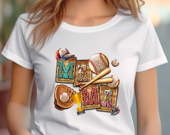 Baseball Mama T-shirt, Baseball Mom Shirt, Baseball Shirt For Women, Sports Mom Shirt, Mothers Day Gift, Family Baseball Tee, Game Day Shirt