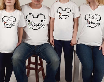 Personalized Disney T-shirt, Toy Story Shirt, Family Trip Shirt, Mickey Mouse Shirt, Andy Shirt, Minnie Mouse Shirt, Custom Name Shirt