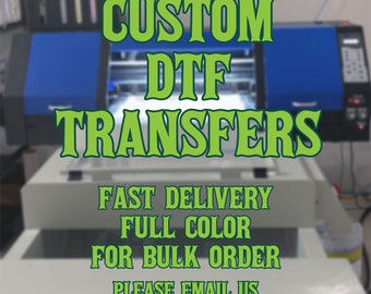 DTF Print, Custom Gang Sheet, Shirt Transfer, Heat Transfer, Full Color DTF, Shirt Heat Transfer, Ready To Apply, Express DTF,Direct To Film