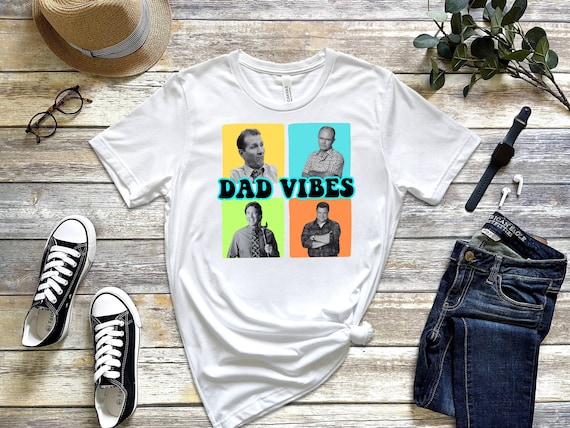 Dad Vibes T-Shirts, Sitcom Dad Shirt, 90s Dad Vibes, Happy Fathers Day, Movie Dad Shirt, Cool Dad Shirts, Funny Husband Shirts, Unique Gift
