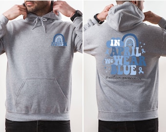 Sudadera de concientización sobre el autismo, sudadera con capucha para el autismo, camisa de apoyo al autismo, camiseta de salud mental, camiseta de amor del autismo, camisa de cinta, camiseta de comprensión del autismo