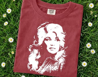 Comfort Colors Dolly Parton Memorial Shirt, Dolly Parton Retro Tee,80s Country Music Shirt, Dolly Parton Fan Gift, Vintage Dolly Tee