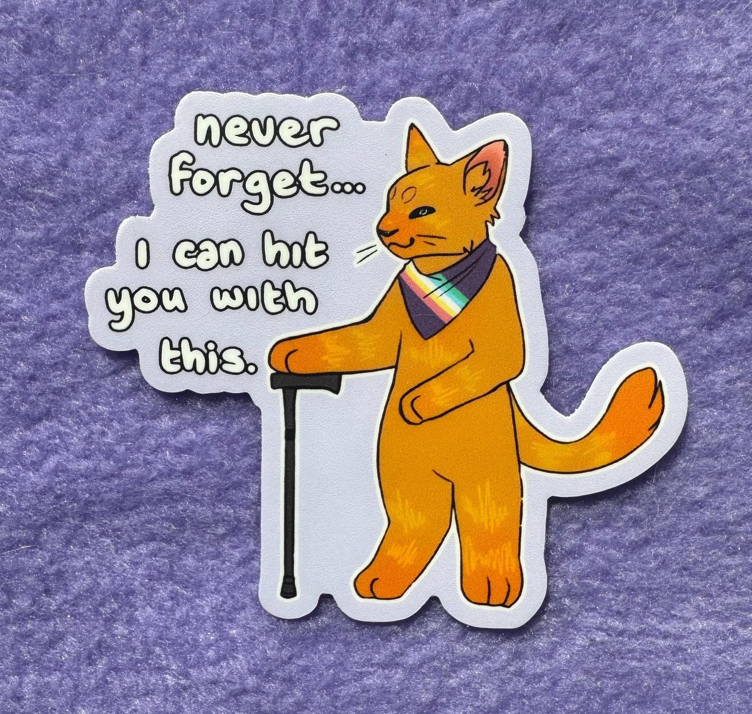 Cane Critters Sticker - Etsy
