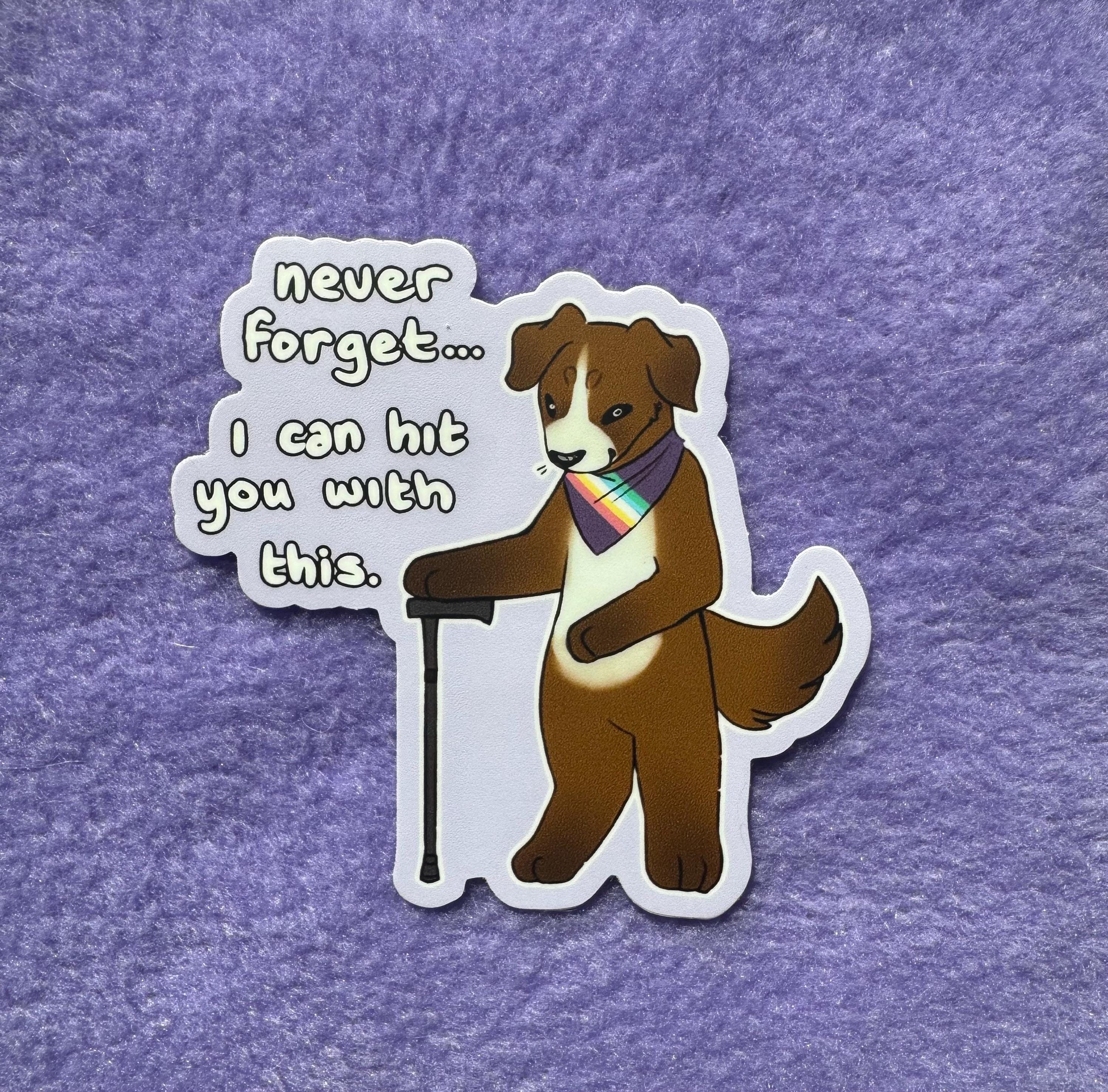 Cane Critters Sticker - Etsy