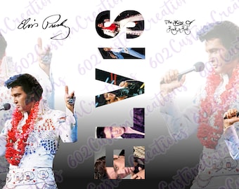 Taza de café PNG del Rey del Rock & Roll / Descarga instantánea