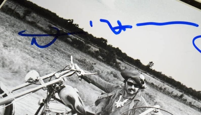 Easy Rider Signed Photo, Jack Nicholson, Dennis Hopper, Peter Fonda ...