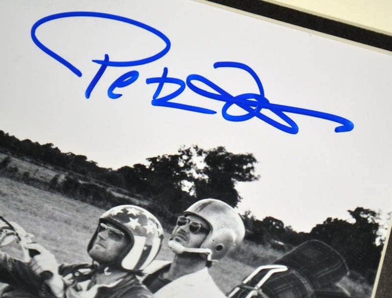 Easy Rider Signed Photo, Jack Nicholson, Dennis Hopper, Peter Fonda ...