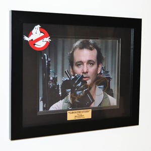 Bill Murray Signed &quot;Ghostbusters&quot; Photo: Framed Autograph with COA + DVD