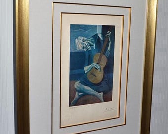 PABLO PICASSO the Round of Friendship 1961 Lithograph Framed
