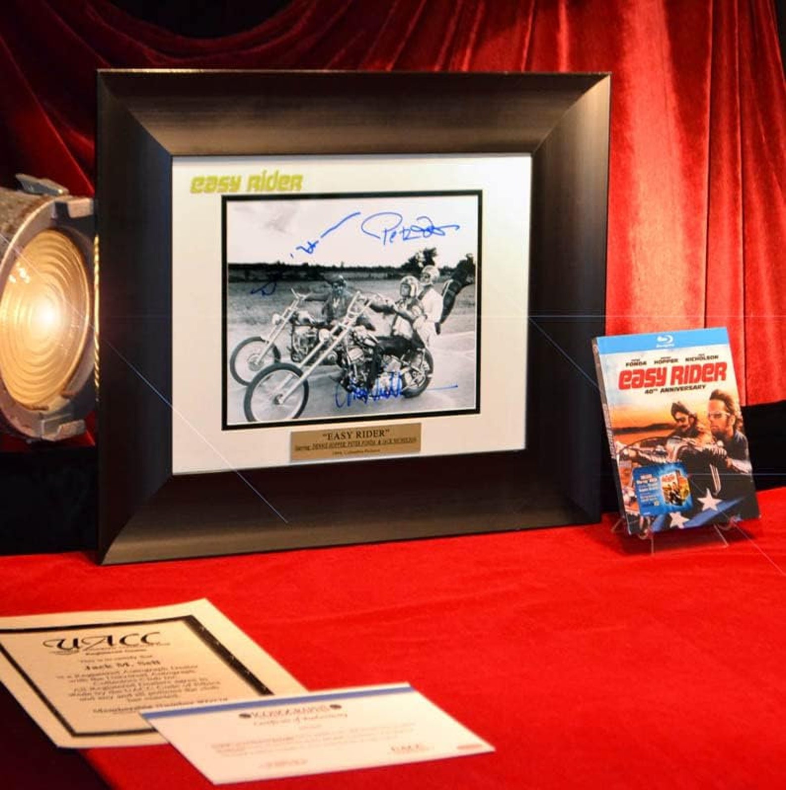 Easy Rider Signed Photo, Jack Nicholson, Dennis Hopper, Peter Fonda ...