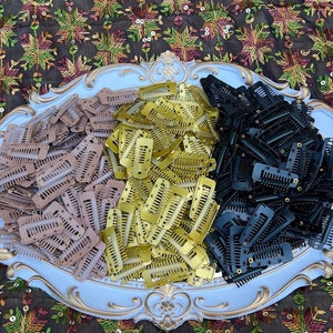 Chunni Dupatta Hijab Tikka Setting Grip Clips with Safety Pin for Indian Pakistani Weddings and Functions image 4
