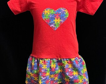 Vestidos tipo camiseta - niño pequeño