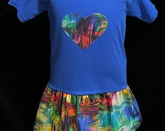 Vestidos tipo camiseta - niño pequeño