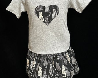 Vestidos tipo camiseta - niño pequeño