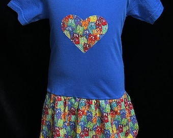 Vestidos tipo camiseta - niño pequeño