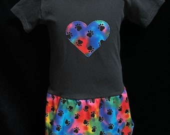 Vestidos tipo camiseta - niño pequeño