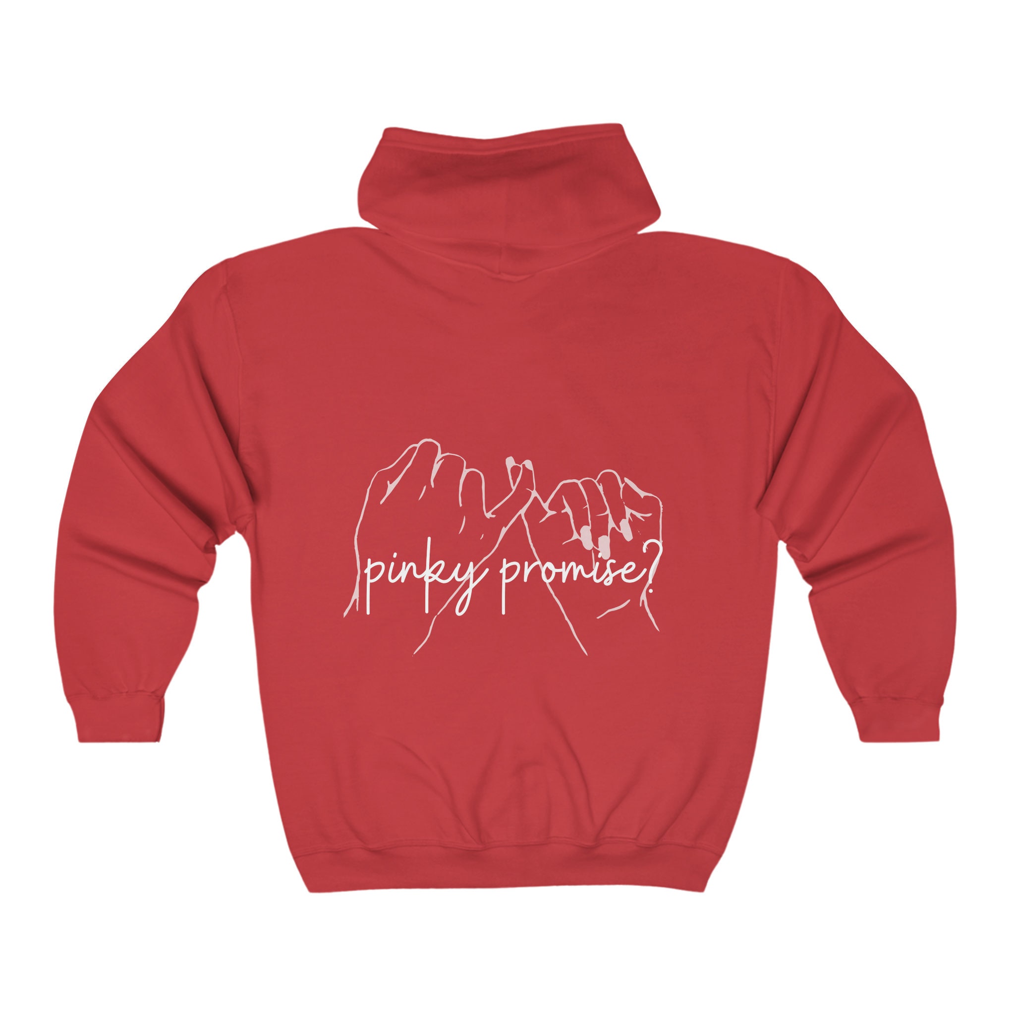 PINKY PROMISE Round Neck Drop Shoulder Sweater
