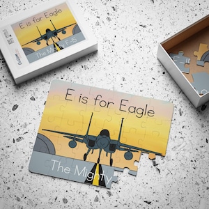 E is for Eagle Puzzle, 30-Piece