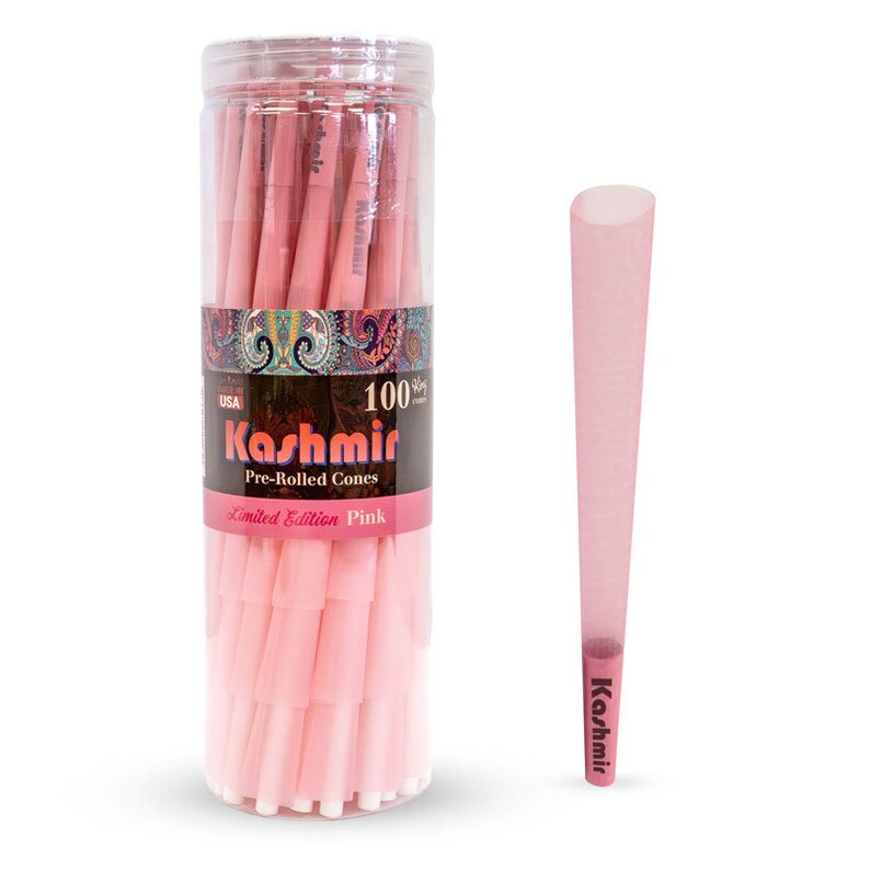 Pre Rolled Cones Pink Color Rolling Paper Cones King Size for Smooth