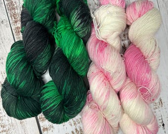 Wicked Collection -   Variegated Superwash Merino Hand-dyed Yarn