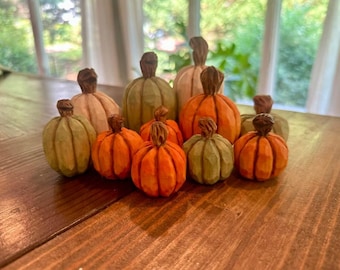 Custom Hand Carved Pumpkin- Small