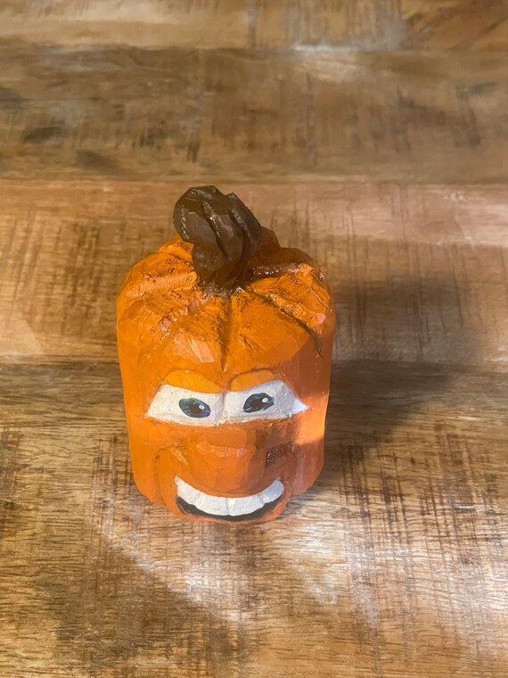 カスタム手彫り木製ジャック・オー・ランタン - Etsy 日本