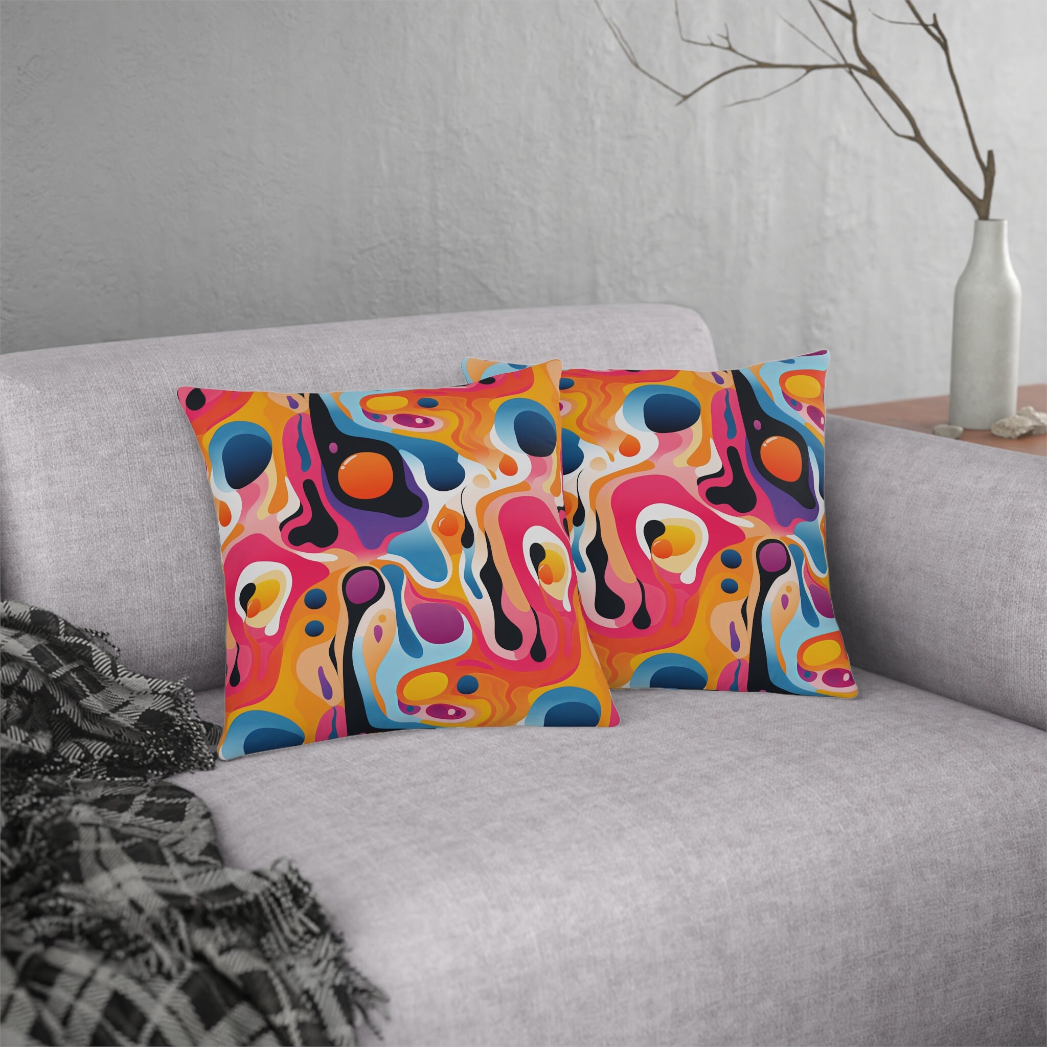 1970's Abstract Lava-lamp Patterns Digital Paper 1 - Etsy