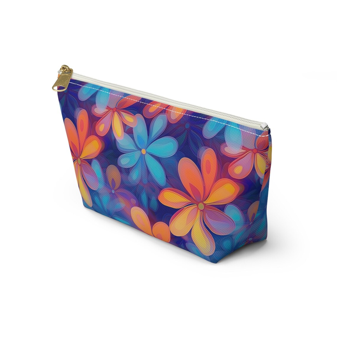 Primary Color Floral Patterns Digital Paper 1 - Etsy