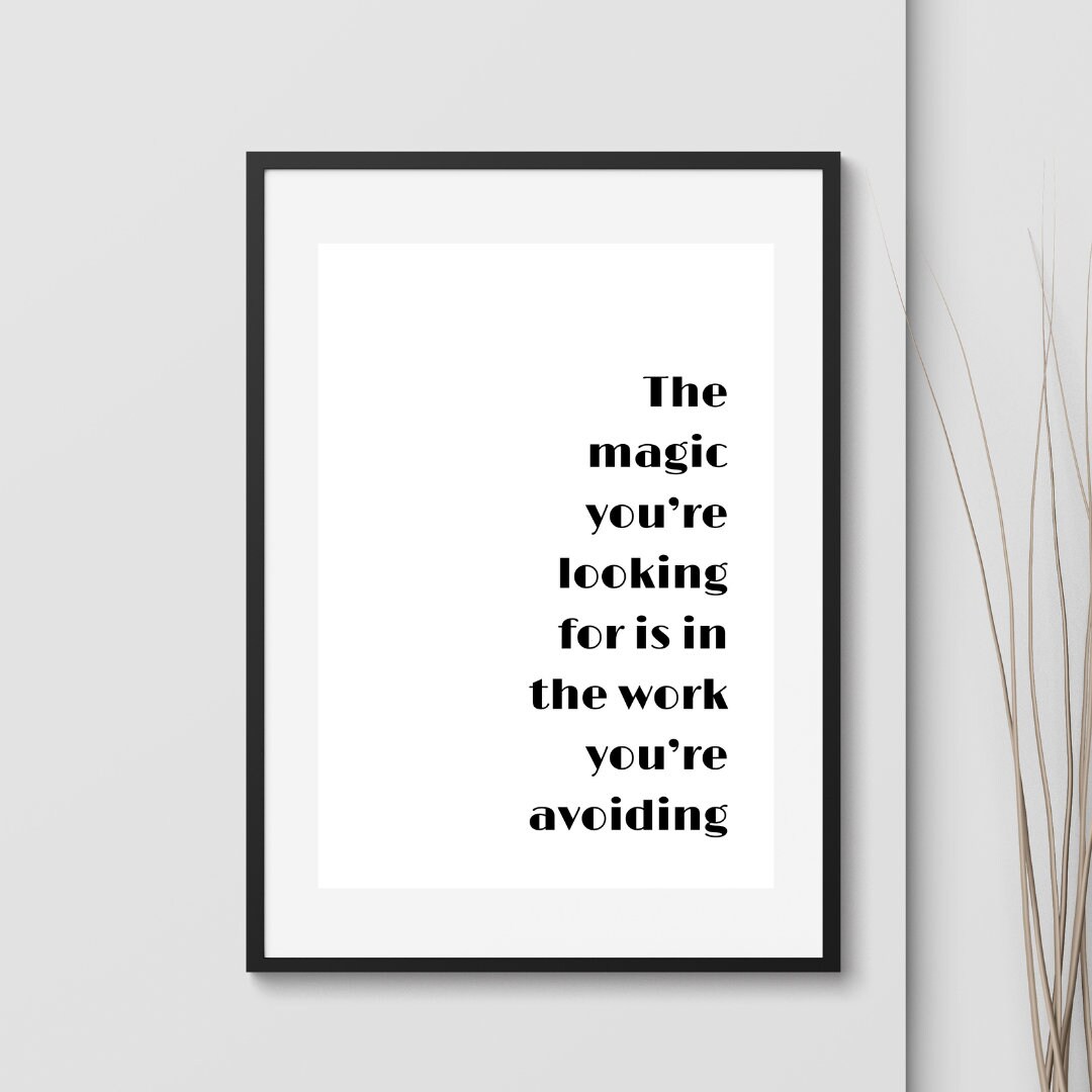 Quote Print | Wall Art | Digital Download | Inspirational Quote ...