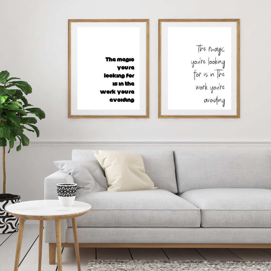 Quote Print | Wall Art | Digital Download | Inspirational Quote ...