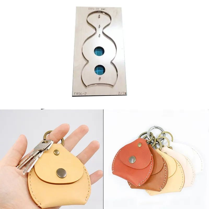 Wholesale SUPERDANT Leather Cutting Dies Leather Key Sleeve Wooden Die  Cutting Protective Car Key Case Cover DIY Craft Die Cut Faux Leather Key  Holder Storage Bag Cutting Dies Machine for Keychain Gifts 