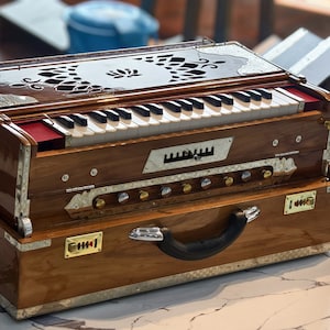 3line 9scale changer professional model teak wooden colour with customised nameplate