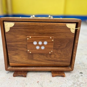 Boîte Shruti 1 ligne avec tous les accessoires haut de gamme en bois. C à C. 9 12 pouces image 2