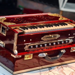3line 9scale changer professional model cherry mahgani colour with customised nameplate cutting facility