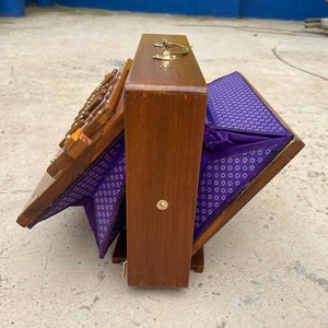 Boîte Shruti 1 ligne avec tous les accessoires haut de gamme en bois. C à C. 9 12 pouces image 3