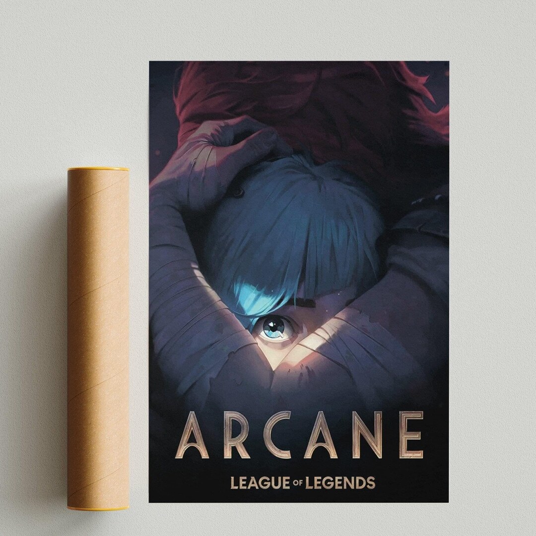 Arcane Poster League of Legends Poster Arcane 2021 Poster Etsy