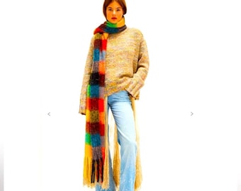 NEW Free People Colorful Scarf