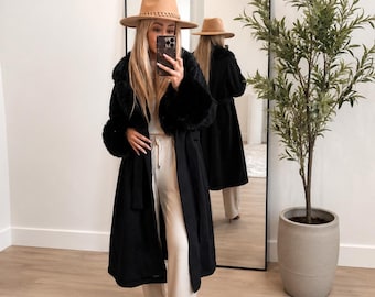 NWT Faux Fur Womens Coat