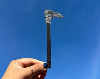 Marcapáginas de bastón Kaz Brekker – Seis de Cuervos, cartulina ecológica