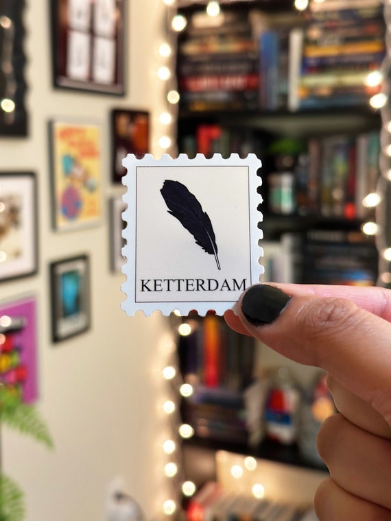 Six of Crows Ketterdam Stamp – Bookish Vinyl Sticker