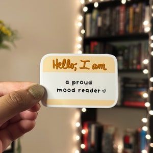 Stolzer Stimmung Leser Aufkleber | Bücher Aufkleber, Bücher Aufkleber, Bücher Aufkleber, Laptop Aufkleber, Wasserflasche Aufkleber, Kindle Aufkleber, Vinyl Aufkleber