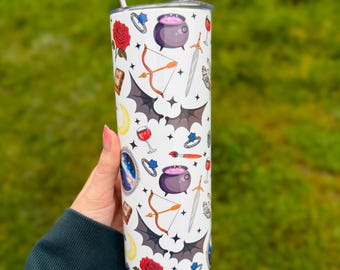 ACOTAR inspired Tumbler|Stainless Steel Insulated|20oz