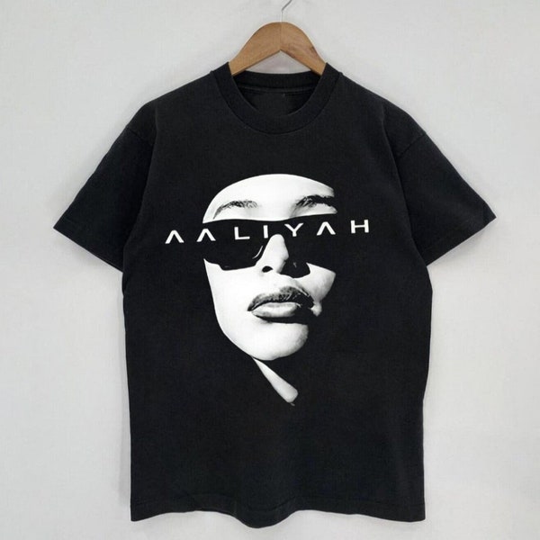 Vintage Aaliyah shirt , Aaliyah tribute t-shirt, Aaliyah Fan tshirt, Retro 90s Aaliyah sweater, Aaliyah gift, Aaliyah tee