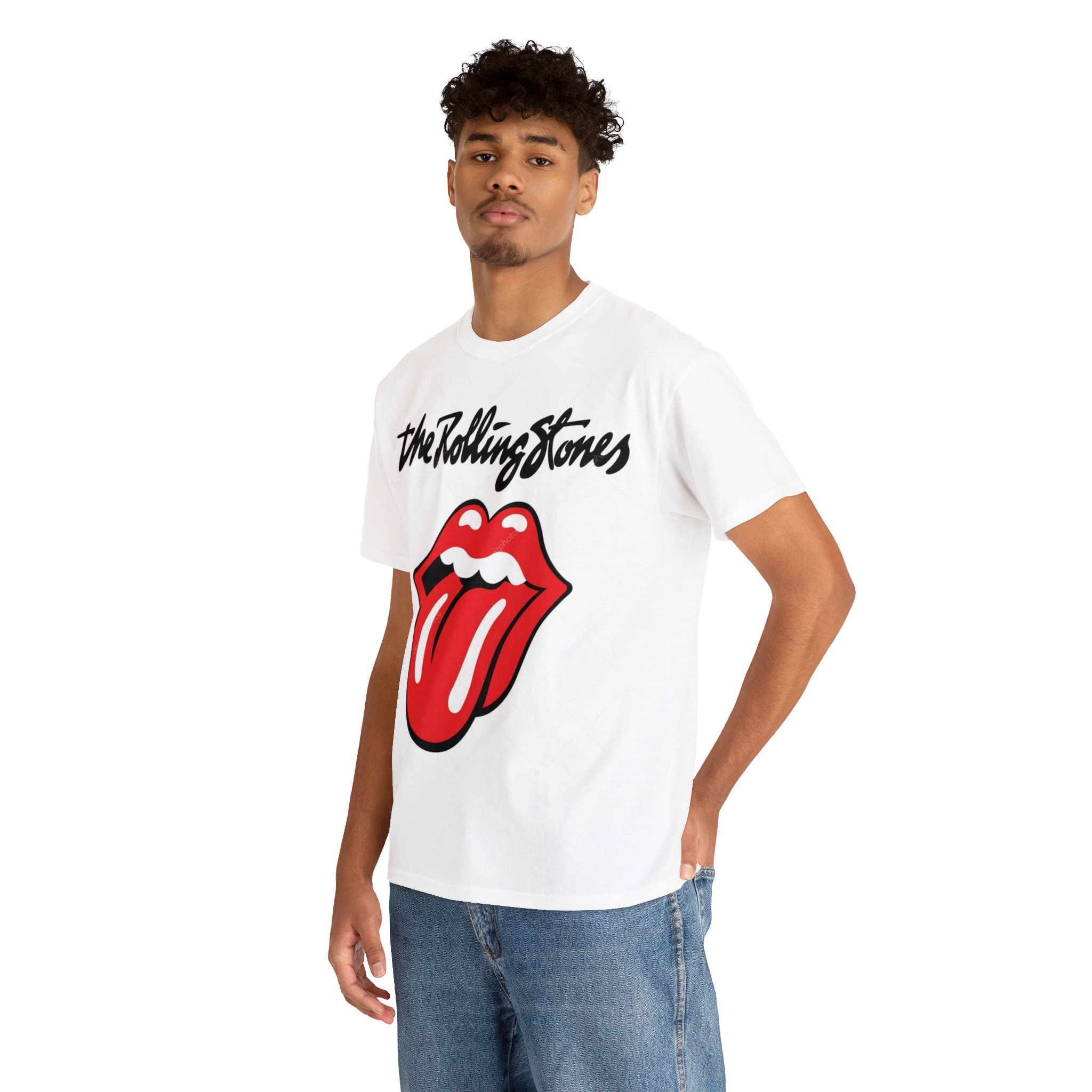 T shirt rolling stones zunge clearance strass